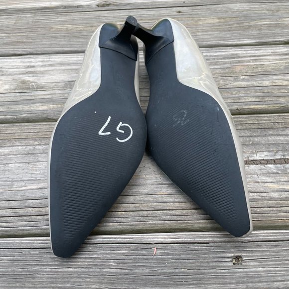 Calvin Klein Women Heel Pump DARA Ladies Patent Le - Picture 11 of 12